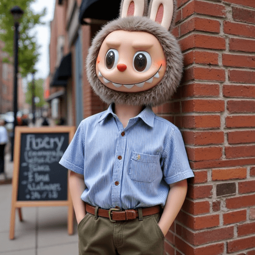 Couple transformed with Labubu Generator – Labubu from selfie